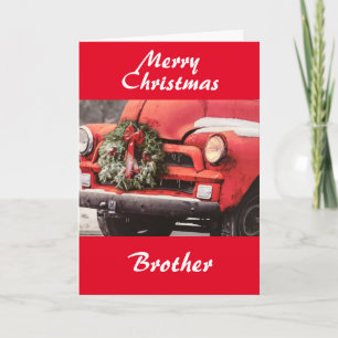 MERRY CHRISTMAS TO my **BROTHER** Card