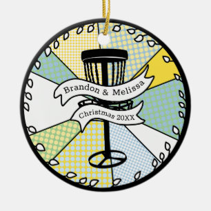 Merry Christmas to my Favourite Disc Golfer  Ceramic Tree Decoration