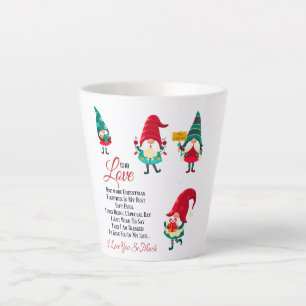 Merry Christmas To My Love,Christmas gift Latte Mug