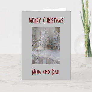 MERRY CHRISTMAS TO **MY PARENTS** HOLIDAY CARD