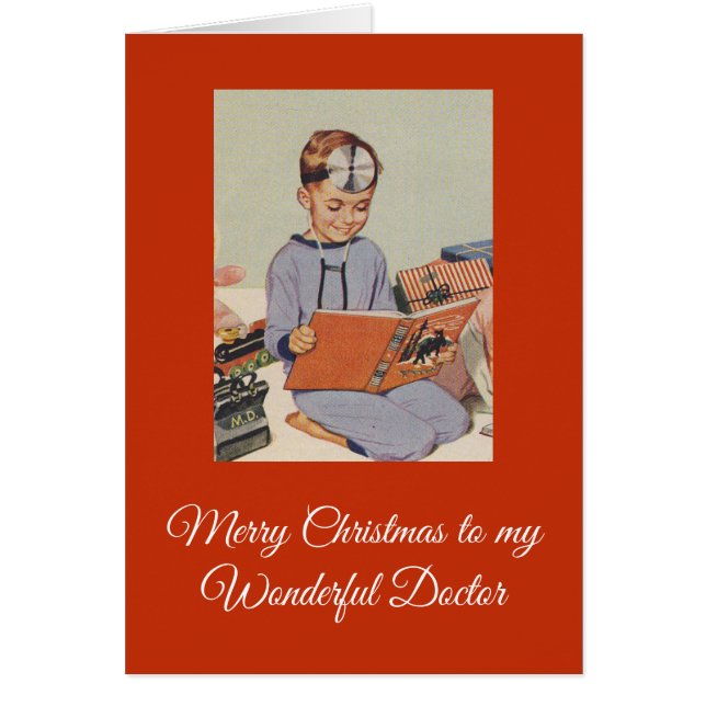 Merry Christmas to my Wonderful Doctor (Front)