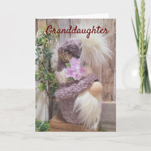 *MERRY CHRISTMAS* to our *GRANDDAUGHTER* CHRISTMAS Holiday Card
