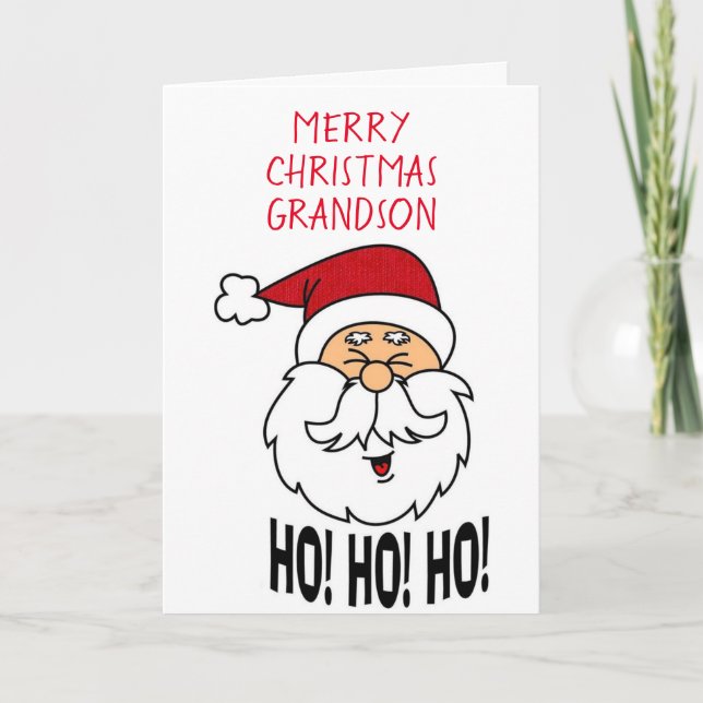 *MERRY CHRISTMAS* to our *GRANDDAUGHTER* CHRISTMAS Holiday Card (Front)