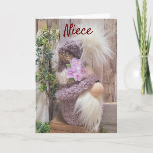 *MERRY CHRISTMAS* to our *NIECE* Holiday Card