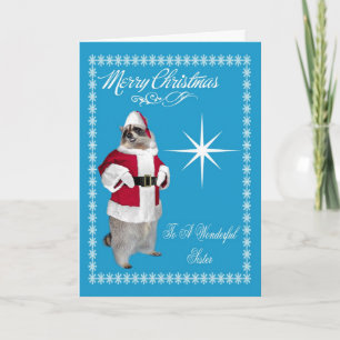Merry Christmas To Sister Greeting Card