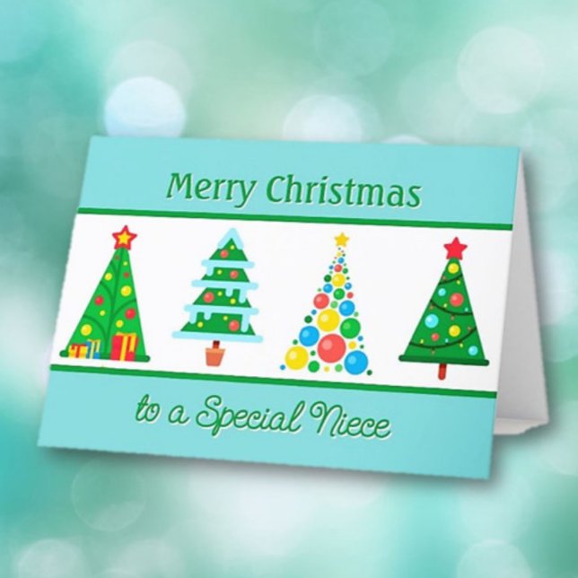 Merry Christmas to Special Niece card (Creator Uploaded)