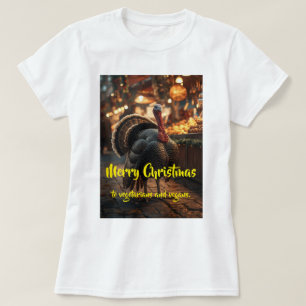 Merry Christmas to vegetarians and vegans. T-Shirt