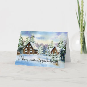 Merry Christmas to you and yours Christmas Card