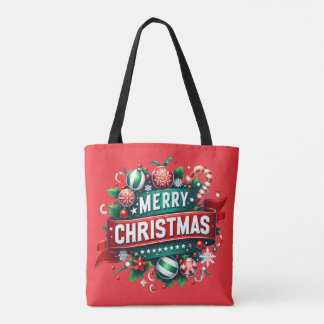 Merry Christmas Tote Bag