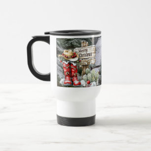 Merry Christmas Travel Mug