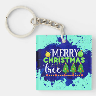 Merry Christmas Tree-34564 Key Ring
