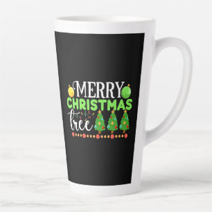 Merry Christmas Tree-34564 Latte Mug