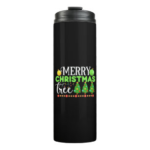 Merry Christmas Tree-34564 Thermal Tumbler