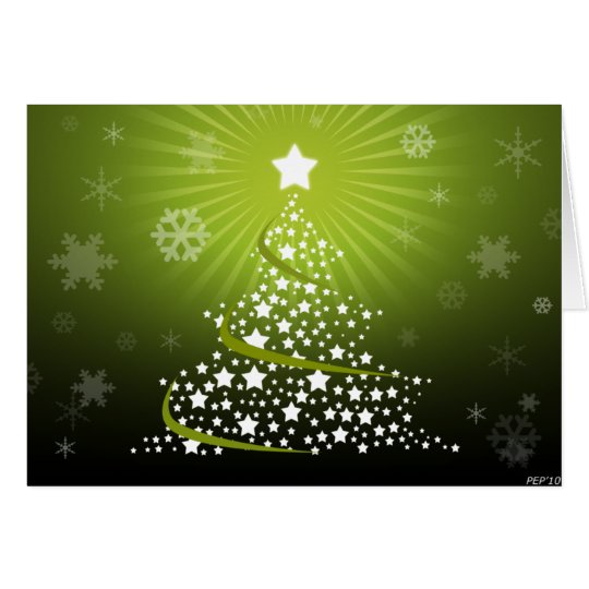 Merry Christmas Tree Card