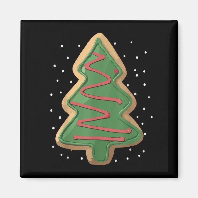 Merry Christmas Tree Christmas  Magnet (Front)