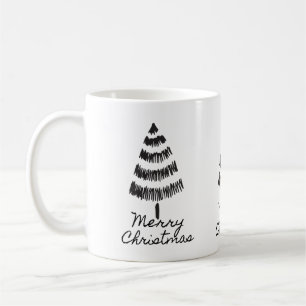 Merry Christmas Tree Coffee Mug