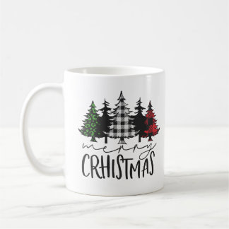 Merry Christmas Tree Coffee Mug