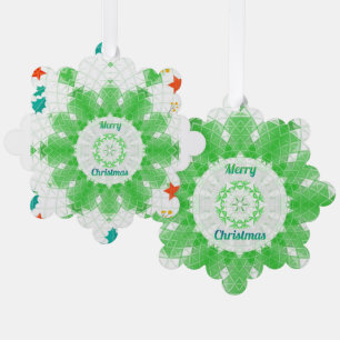Merry Christmas Tree Decoration Card