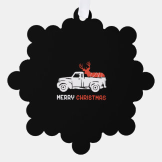 MERRY CHRISTMAS TREE DECORATION CARD