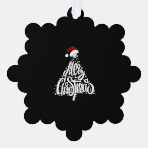 Merry Christmas                              Tree Decoration Card