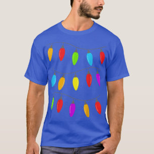 Merry Christmas Tree Fairy Lights Funny Ugly Xmas T-Shirt