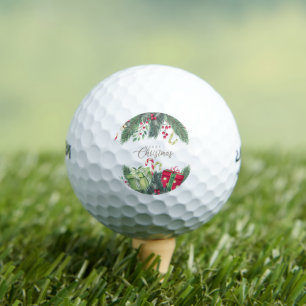 Merry Christmas Tree Gifts Decoration Golf Balls