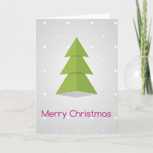 Merry Christmas Tree Greeting Card