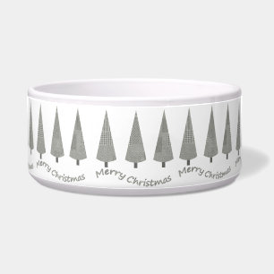 Merry Christmas Tree Houndstooth