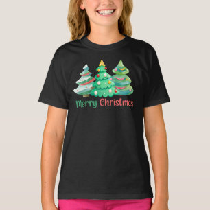 Merry Christmas Tree Kids T-Shirt