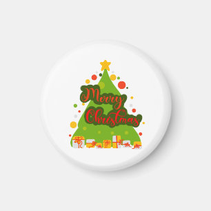 Merry Christmas Tree magnet