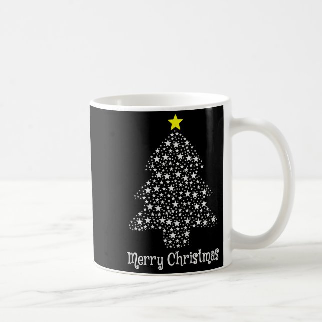 Merry Christmas Tree Matching Family Santa Xmas Ho Coffee Mug (Right)