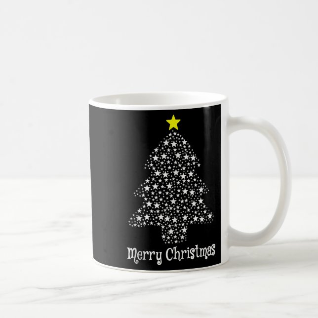 Merry Christmas Tree Matching Family Santa Xmas Ho Coffee Mug (Right)