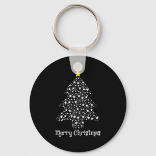 Merry Christmas Tree Matching Family Santa Xmas Ho Key Ring