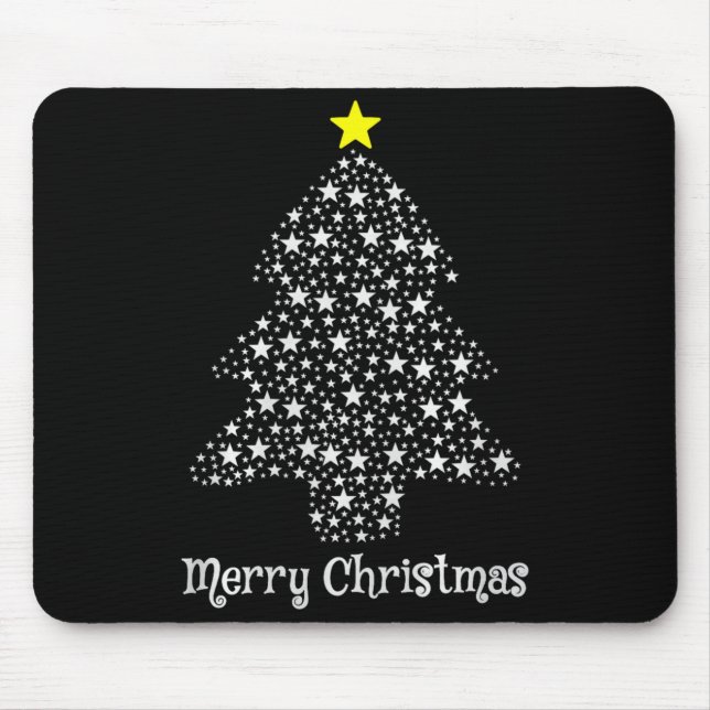Merry Christmas Tree Matching Family Santa Xmas Ho Mouse Mat (Front)