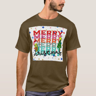Merry Christmas Tree Merry merry T-Shirt