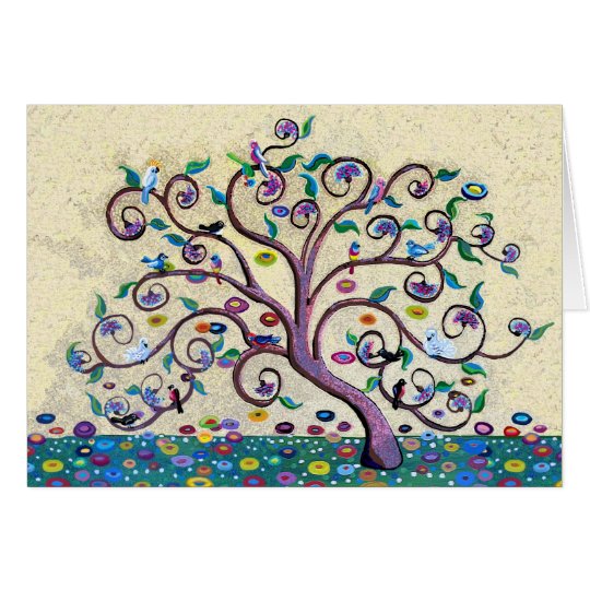Merry Christmas Tree of Life Card