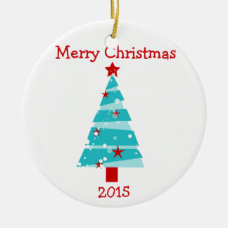 Merry Christmas Tree ornament 2015