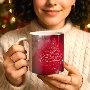 Merry Christmas tree Ornaments COFFEE MUG