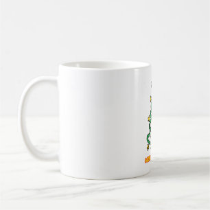 Merry Christmas Tree Stethoscope Pine Nurse Coffee Mug