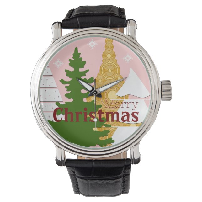 Merry Christmas tree Watch (Front)