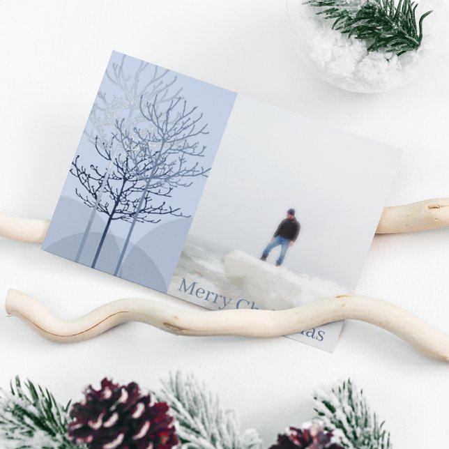 Merry Christmas Trees - Customized Holiday Card (Creator Uploaded)