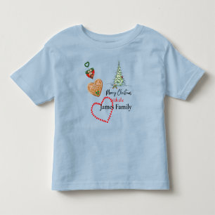 Merry Christmas Trendy Minimalist tshirt