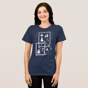 Merry Christmas Tri-Blend Shirt