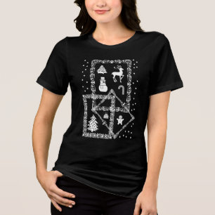 Merry Christmas Tri-Blend Shirt