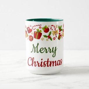 Merry Christmas Trimmings Mug