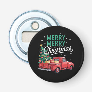 Merry Christmas Truck Family Essential Bottle Opener