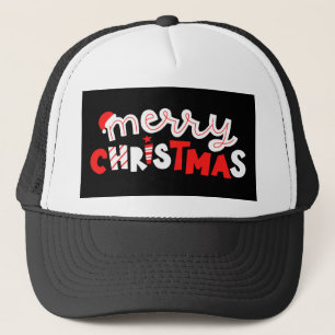 Merry Christmas Trucker Hat