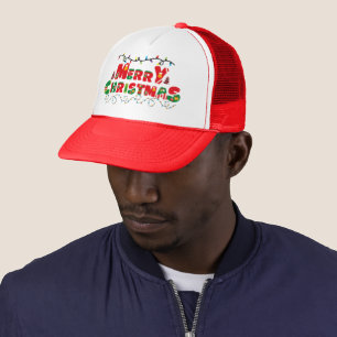 Merry Christmas Trucker Hat