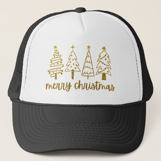 Merry Christmas Trucker Hat (Front)