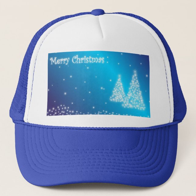 Merry Christmas Trucker Hat (Front)